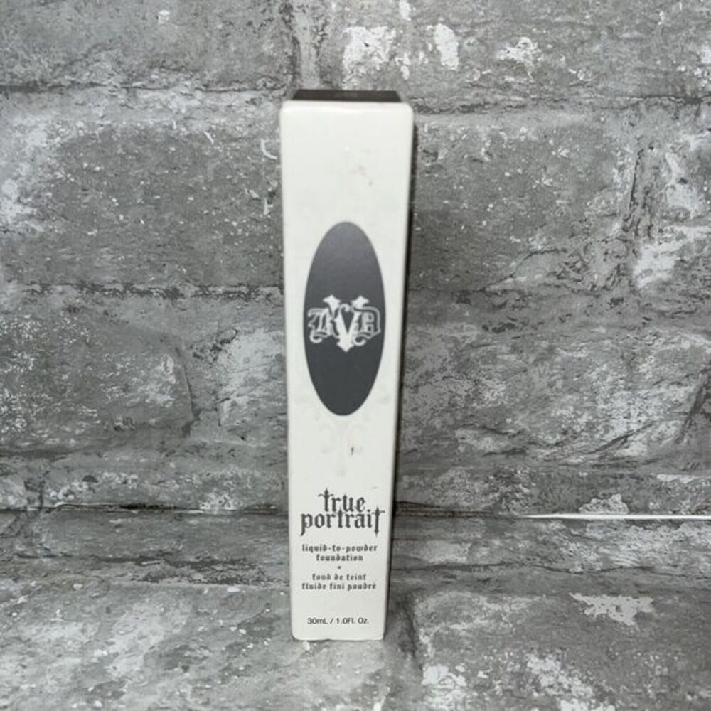New Sealed Kat Von D True Portrait Liquid-to-Powder Foundation # 074 Tan 1 oz